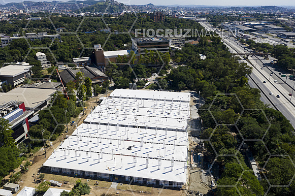 Centro Hospitalar para a Pandemia de Covid-19.