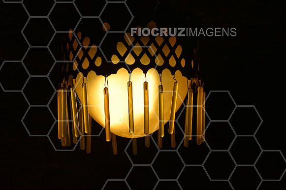 Iluminação do Castelo da Fiocruz