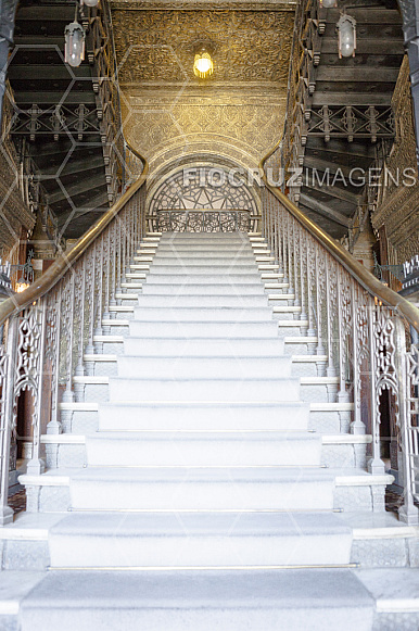 Escadaria do Castelo da Fiocruz